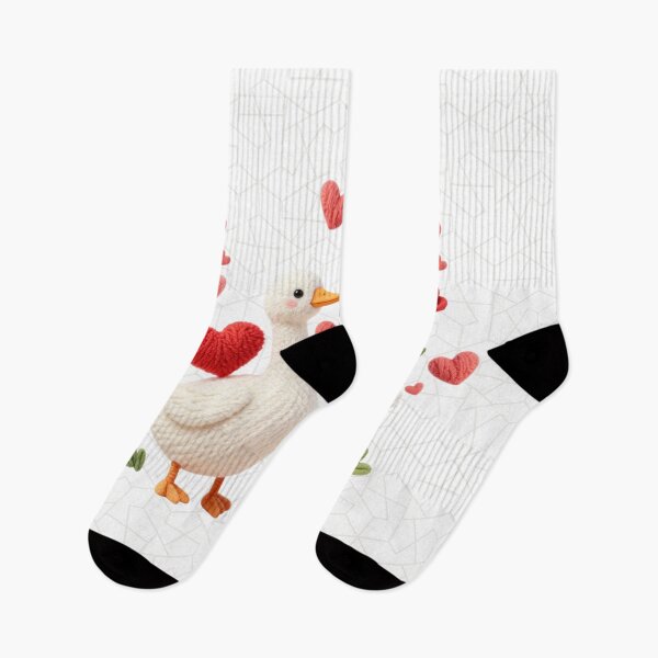 Item preview, Copy of Cute Goose Holding a Rose Valentines Day designed and sold by Modern-Tropical.
