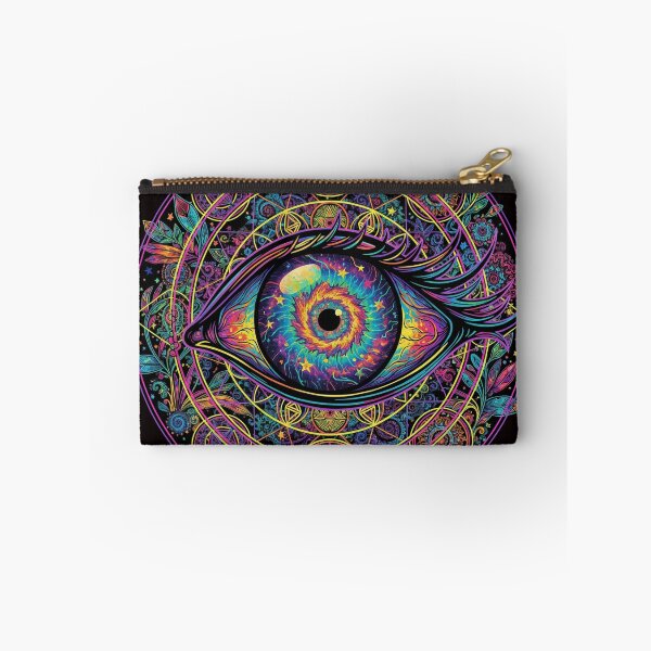 Item preview, Psychedelic eye in cosmic space t-shirt  designed and sold by YasArtStudio.