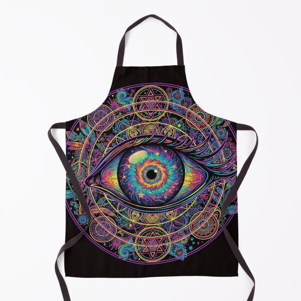 Item preview, Psychedelic eye in cosmic space t-shirt designed and sold by YasArtStudio.