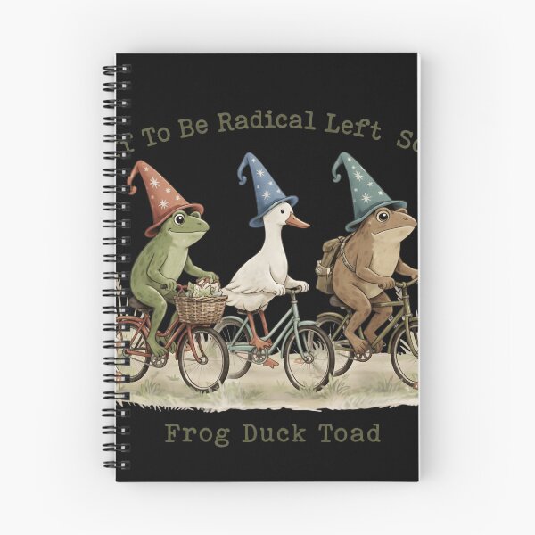 Item preview, Off To Be Radical Left Scum - Funny Wizard Frog Duck Toad Design designed and sold by haitrieuic96.