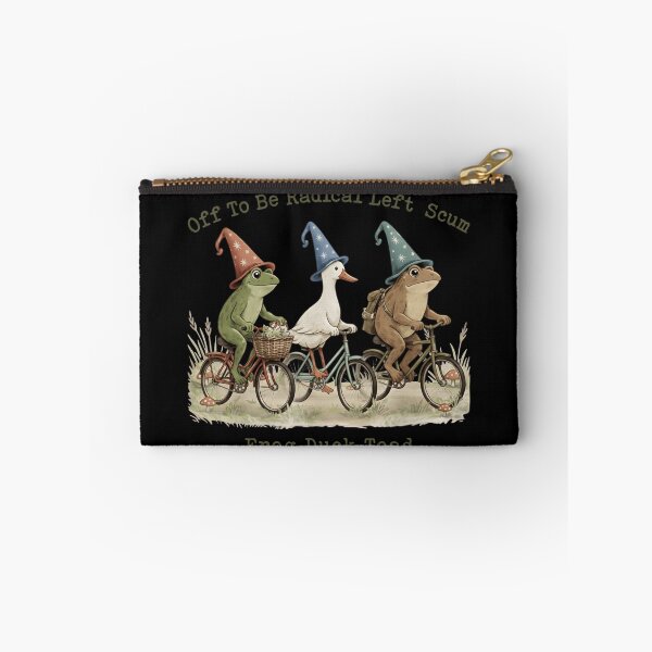 Item preview, Off To Be Radical Left Scum - Funny Wizard Frog Duck Toad Design designed and sold by haitrieuic96.