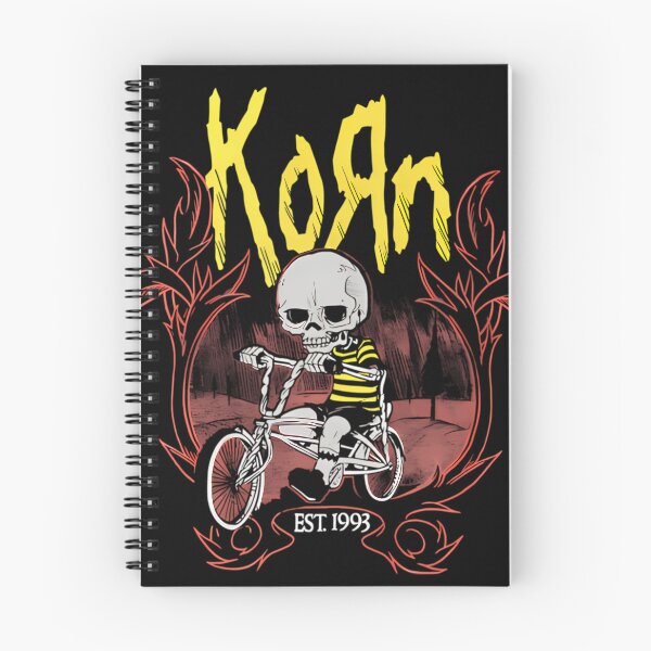 Item preview, Korn Nu Metal Band Skeleton Bike Ride Vintage Rock designed and sold by bakham.