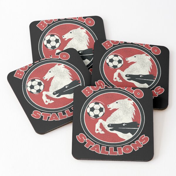 Item preview, Buffalo Stallions Retro Defunct Soccer designed and sold by Akki27.