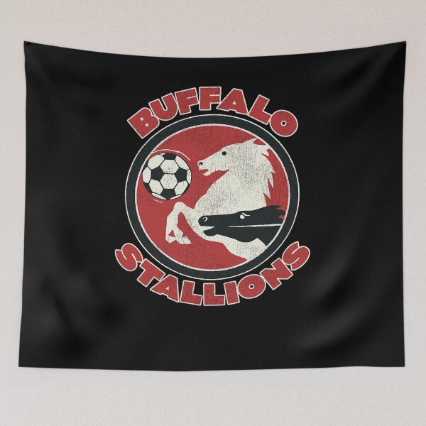 Item preview, Buffalo Stallions Retro Defunct Soccer designed and sold by Akki27.