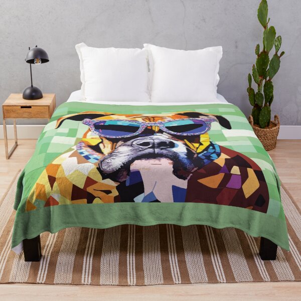 Item preview, Bulldog cool mosaic designed and sold by designmari.