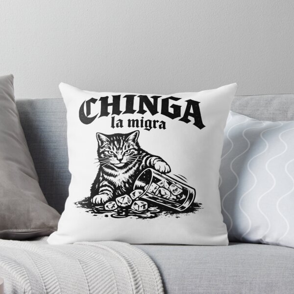 Item preview, Chinga La Migra Cat Art designed and sold by VampimorPH.