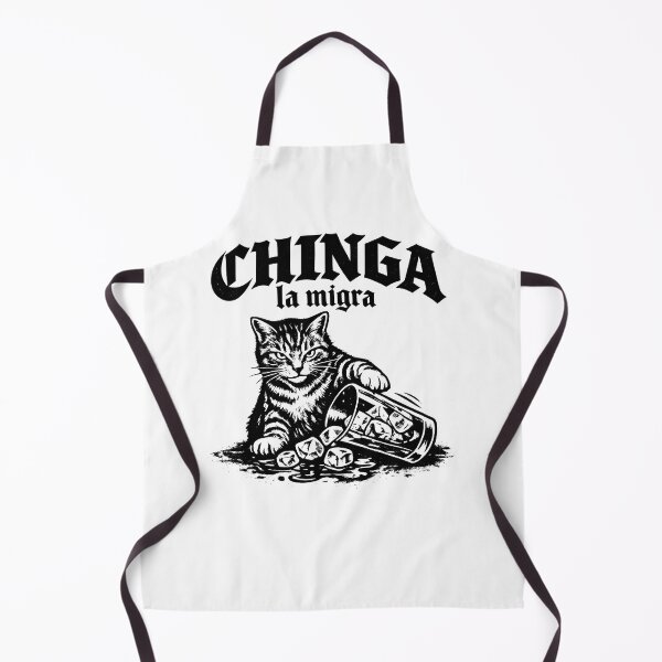 Item preview, Chinga La Migra Cat Art designed and sold by VampimorPH.