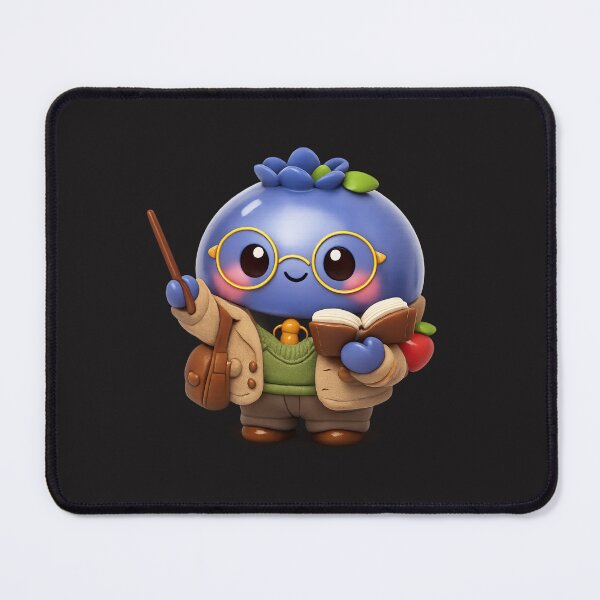 Item preview, Cute Blueberry Teacher | Kawaii Fruit Character designed and sold by Moons Studio.