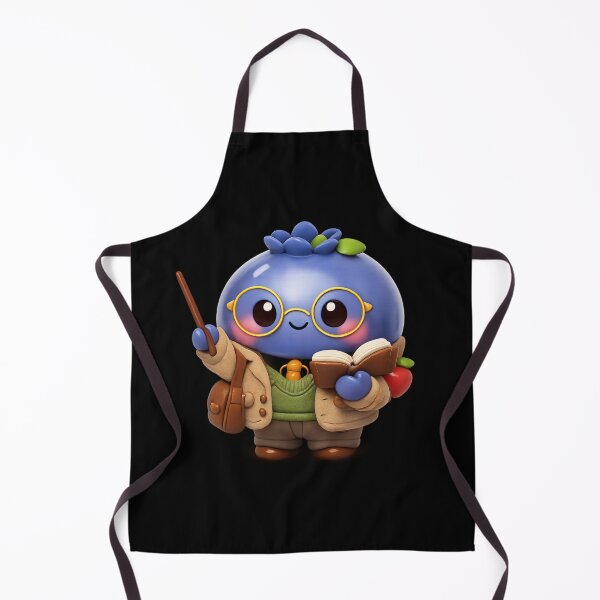 Item preview, Cute Blueberry Teacher | Kawaii Fruit Character designed and sold by Moons Studio.