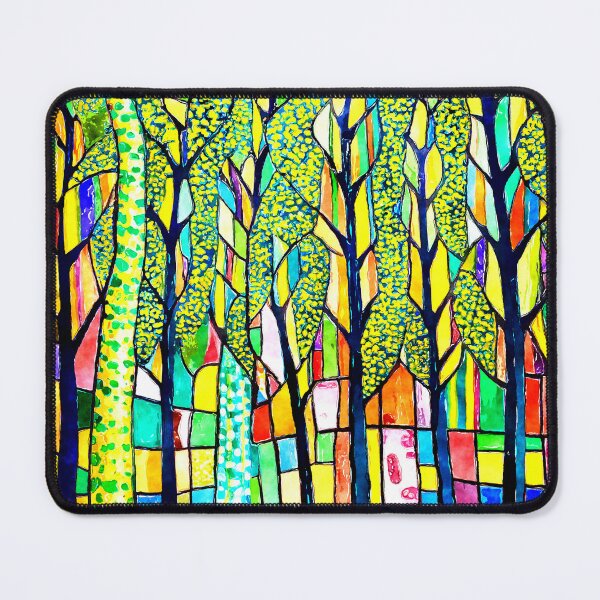 Item preview, Funky Fantasy Forest Vibrantly Colorful Abstract Digital Designs designed and sold by DEC02.