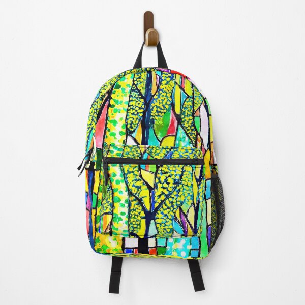 Item preview, Funky Fantasy Forest Vibrantly Colorful Abstract Digital Designs designed and sold by DEC02.