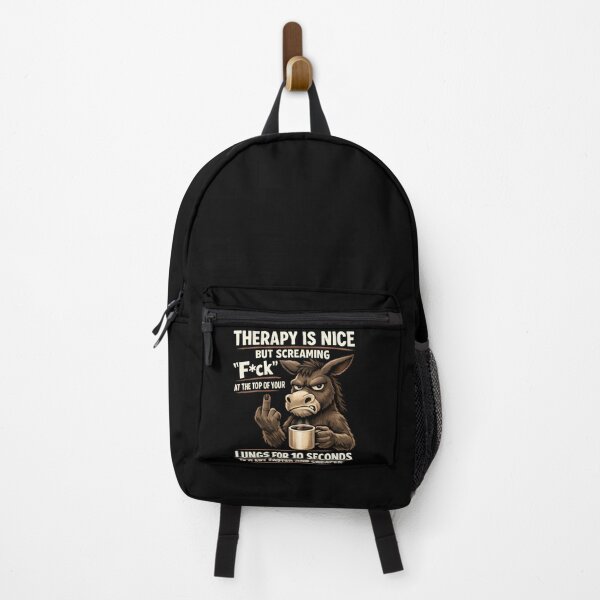 Item preview, Therapy Alternative Humor Donkey Design designed and sold by HUTEND.