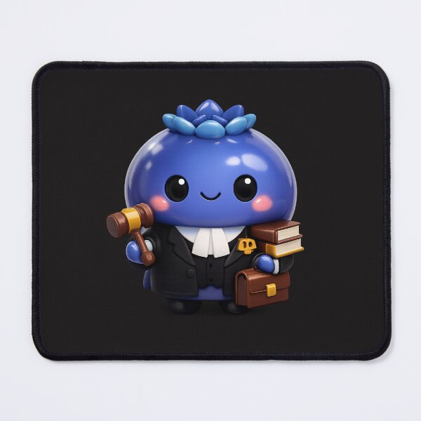Item preview, Cute Blueberry Lawyer | Kawaii Attorney Fruit Character designed and sold by Moons Studio.