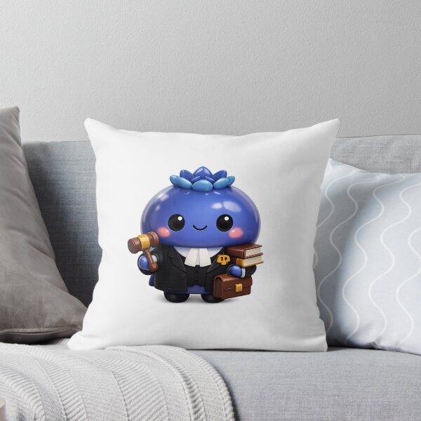 Item preview, Cute Blueberry Lawyer | Kawaii Attorney Fruit Character designed and sold by Moons Studio.