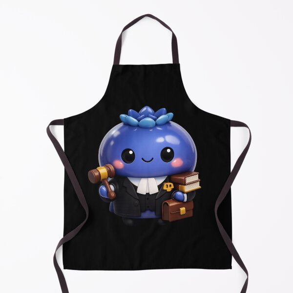 Item preview, Cute Blueberry Lawyer | Kawaii Attorney Fruit Character designed and sold by Moons Studio.
