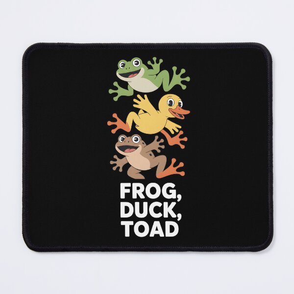 Item preview, Frog Duck Toad Jumping Trio - Funny Dancing Kawaii Animal Design designed and sold by haitrieuic96.