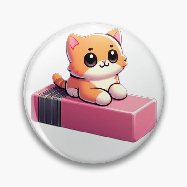 Item preview, Cat on Eraser designed and sold by TP Graphics.