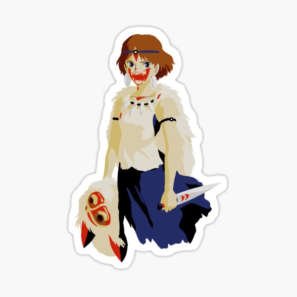Mononoke Sticker