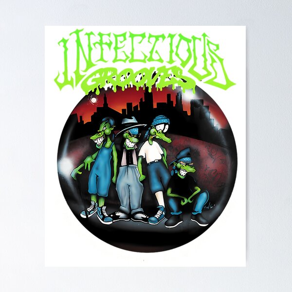 Item preview, Infectious Grooves Band Cartoon Funk Metal  designed and sold by Terry1William.