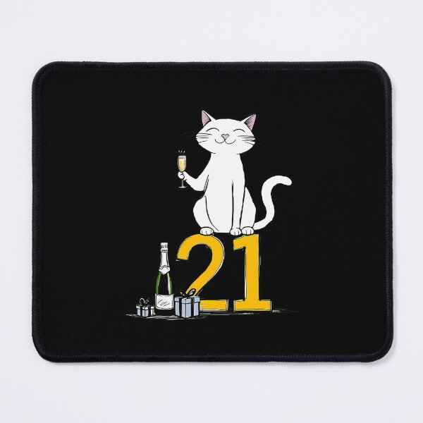 Item preview, 21st Birthday Cat Celebration designed and sold by thccelcdjhw5.