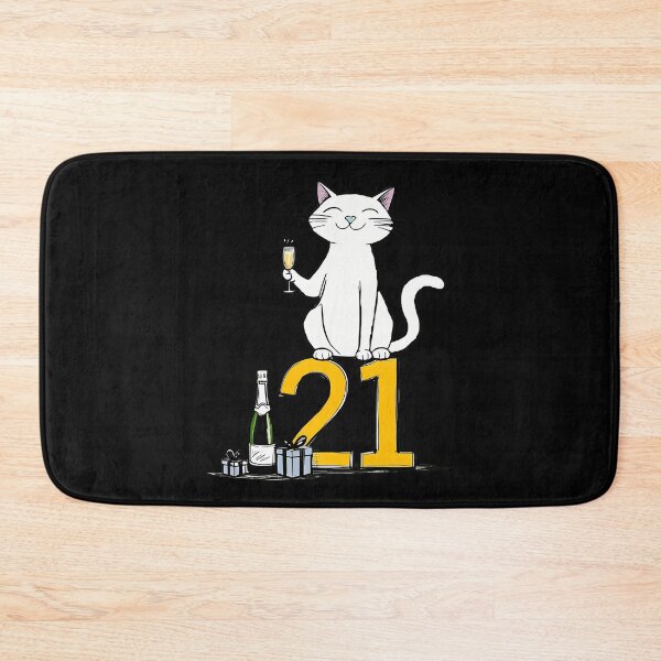 Item preview, 21st Birthday Cat Celebration designed and sold by thccelcdjhw5.