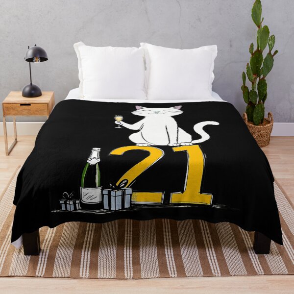 Item preview, 21st Birthday Cat Celebration designed and sold by thccelcdjhw5.