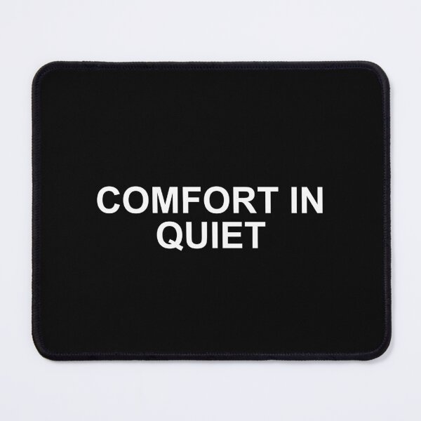 Item preview, Comfort In Quiet Minimalist Shirt designed and sold by T's Tees and Stuff.
