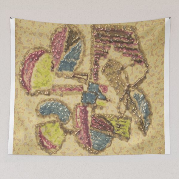 Item preview, quiet systems bubbly colorful geometric abstract design designed and sold by SmashingDeals.
