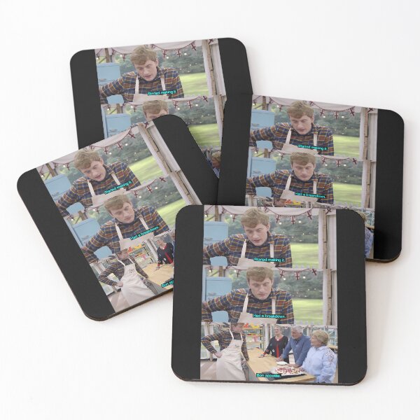 Item preview, James Acaster serves up pure genius! The Great Stand Up To Cancer Bake Off Meme designed and sold by WebTucker.