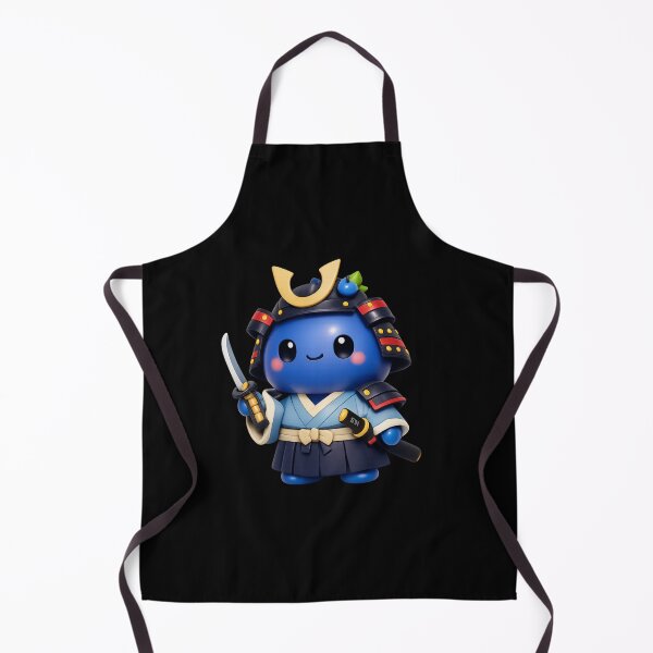 Item preview, Cute Blueberry Samurai | Kawaii Fruit Warrior Character designed and sold by Moons Studio.