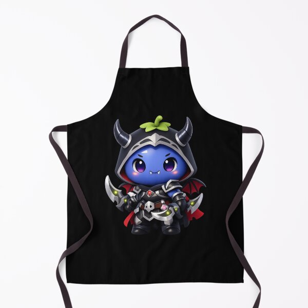 Item preview, Cute Blueberry Demon Hunter | Kawaii Fantasy Fruit Character Art designed and sold by Moons Studio.