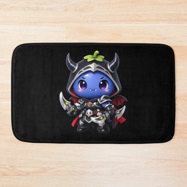 Item preview, Cute Blueberry Demon Hunter | Kawaii Fantasy Fruit Character Art designed and sold by Moons Studio.
