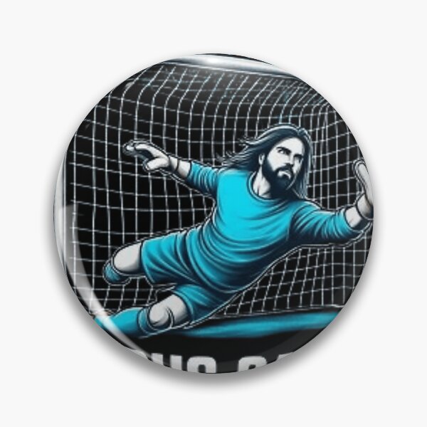 Item preview, Jesus Saves Hockey.Jesus Football designed and sold by JUTACHON.