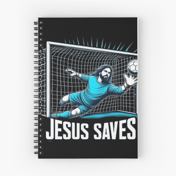 Item preview, Jesus Saves Hockey.Jesus Football designed and sold by JUTACHON.
