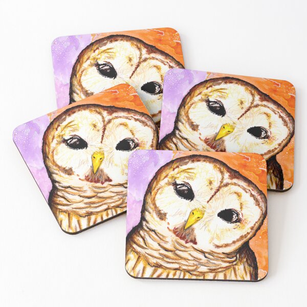Item preview, Colorful Owl Illustration: Whimsical Nature Art designed and sold by LucilleErebus.