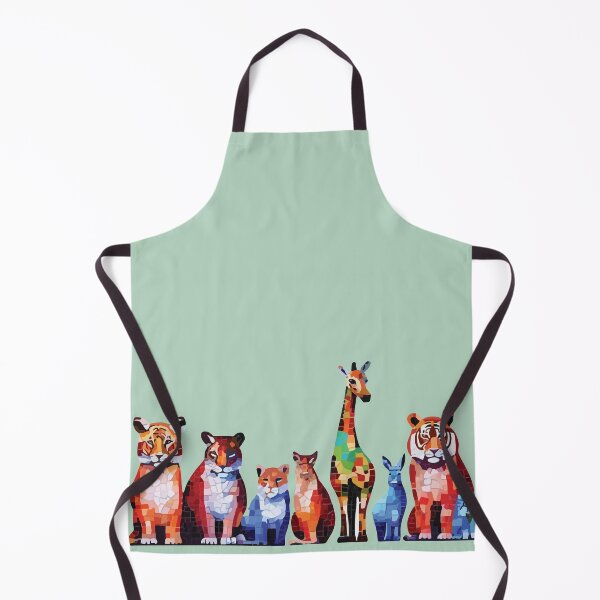 Item preview, animal club mosaic designed and sold by designmari.