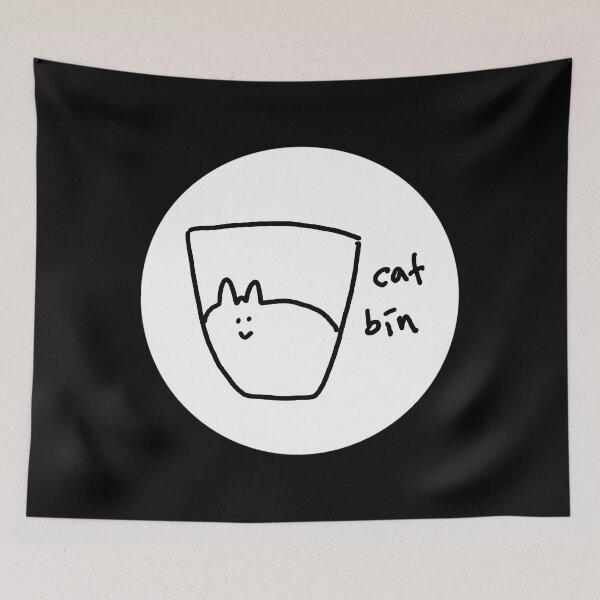 Item preview, Funny Cat In Bin designed and sold by thccelcdjhw5.