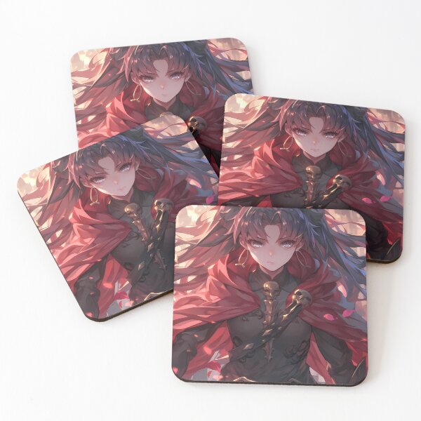 Item preview, Ishtar Grand Order Red Cloak Cinematic Dark Tones Intense Heroine designed and sold by mildaclairmo.