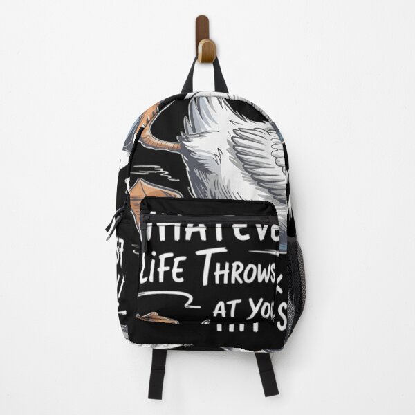 Item preview, Whatever Life Throws At You Duck - Funny Sarcastic Quote Design designed and sold by haitrieuic96.