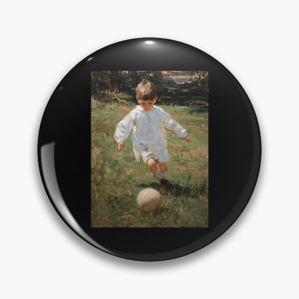 Item preview,  Young Boy Playing Soccer designed and sold by GiftofRandomnes.