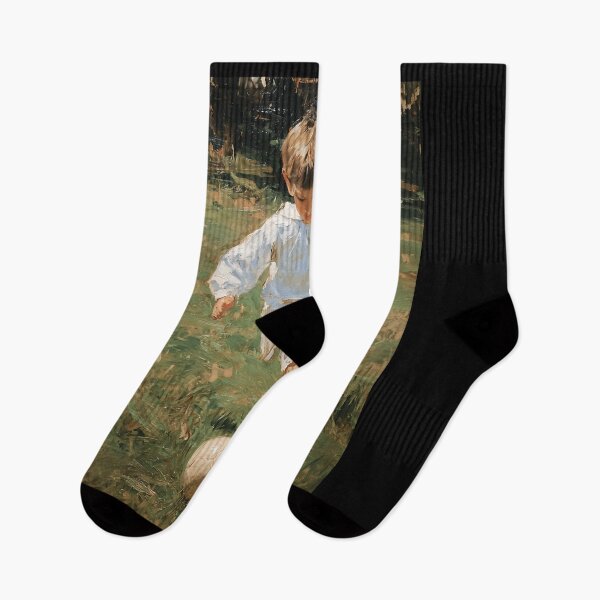 Item preview,  Young Boy Playing Soccer designed and sold by GiftofRandomnes.