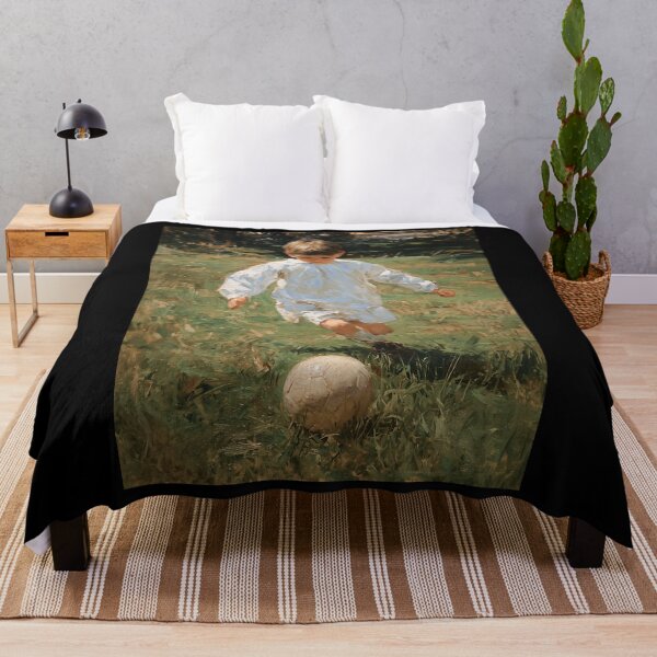 Item preview,  Young Boy Playing Soccer designed and sold by GiftofRandomnes.
