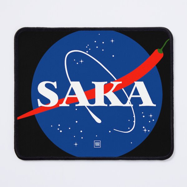 Item preview, Bukayo Saka Retro Nasa designed and sold by GiftofRandomnes.