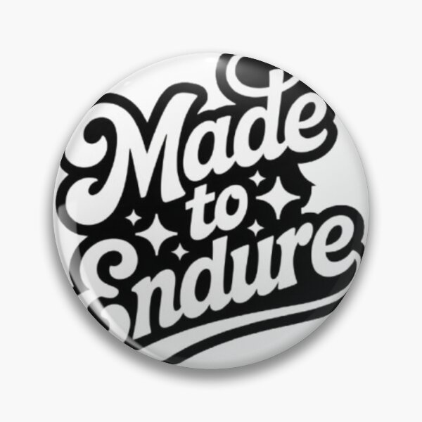 Item preview, Made To Endure – Bold Durable Typography for Apparel designed and sold by NewUSShop.