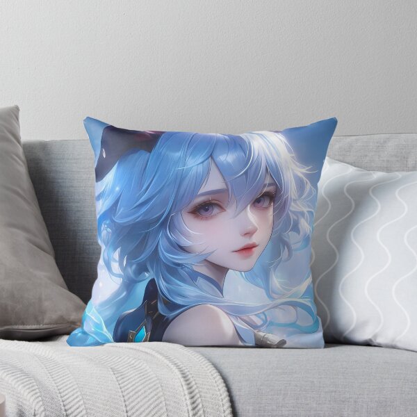 Item preview, Ganyu Genshin Impact Ice Winter Serene Portrait designed and sold by mildaclairmo.