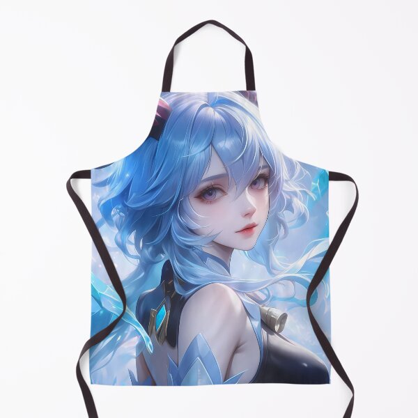 Item preview, Ganyu Genshin Impact Ice Winter Serene Portrait designed and sold by mildaclairmo.