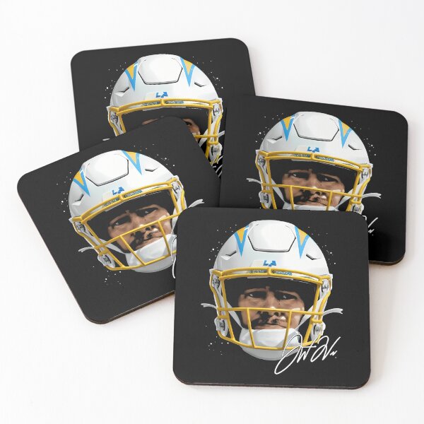 Item preview, Justin Herbert Los Angeles C Helmet designed and sold by shopcatfools.