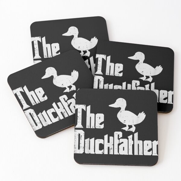 Item preview, The Duckfather - Funny Mobster Duck Film Parody Design designed and sold by haitrieuic96.