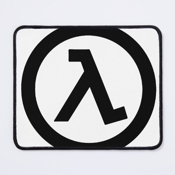 Item preview, Lambda Resistance Symbol (Black) designed and sold by Syzygy Designs.