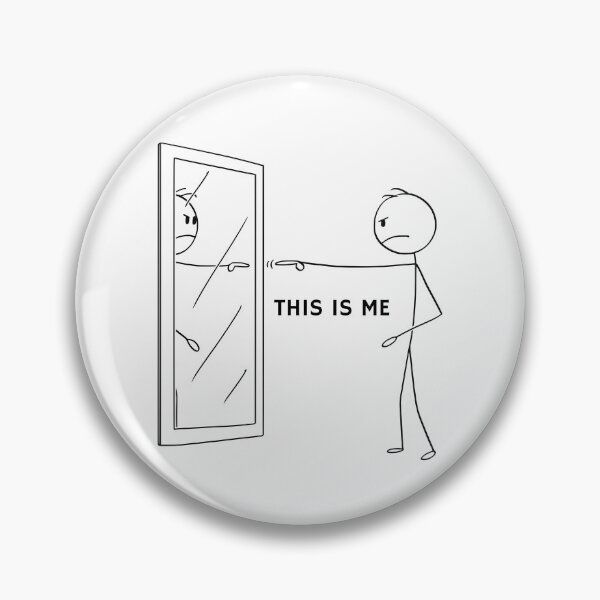 Item preview, This Is Me – Minimal Identity Statement Art designed and sold by CHANCHANAI.